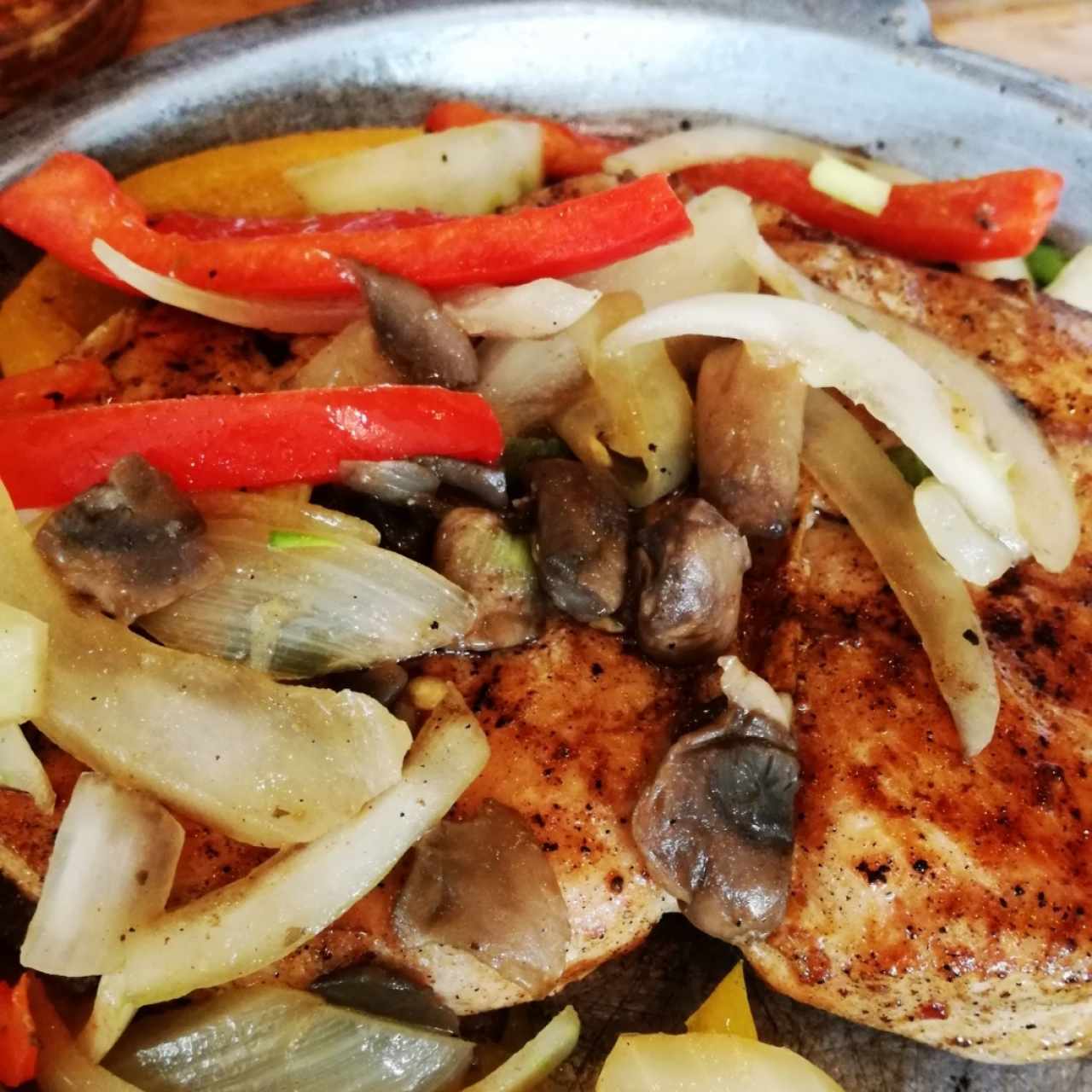 pechuga de pollo a la parrilla