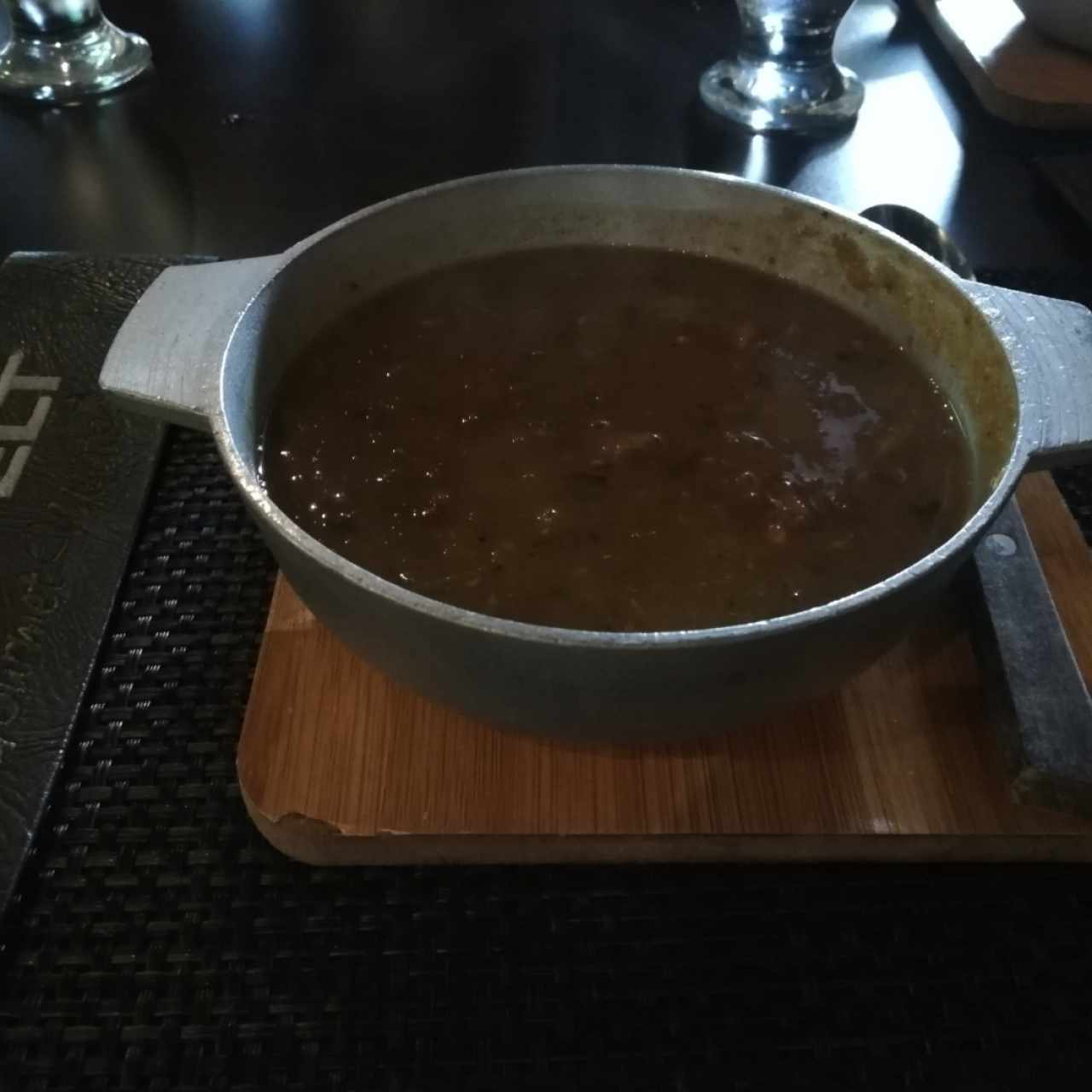 sopa de lentejas