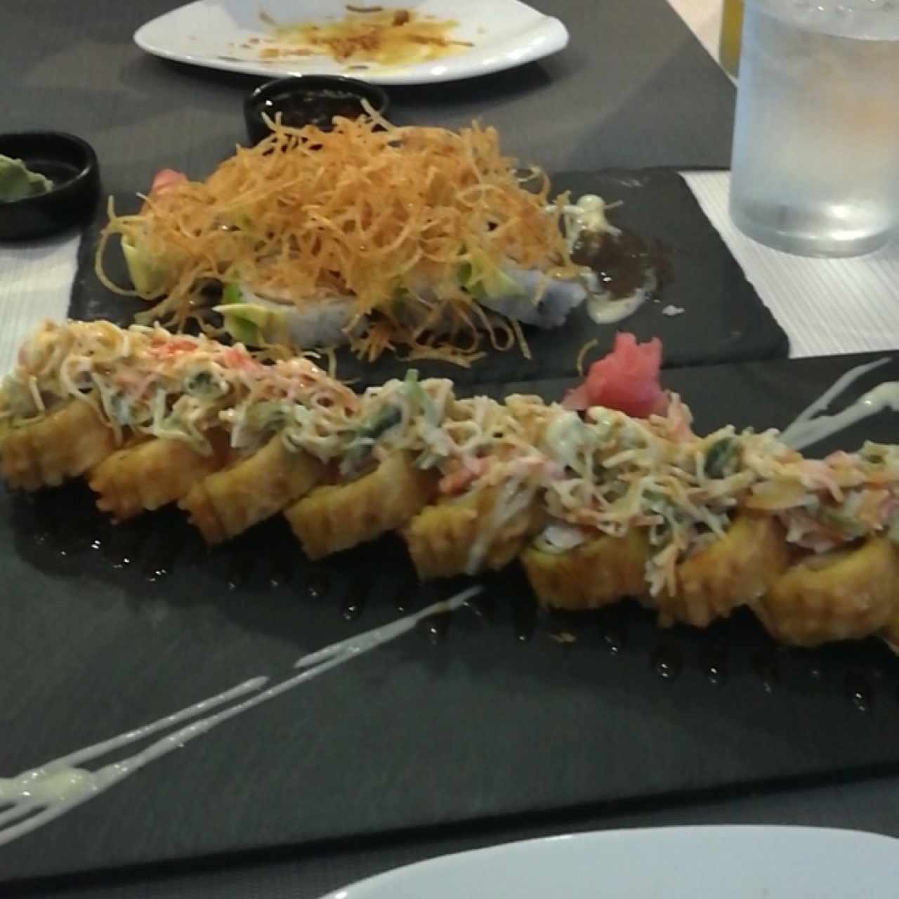 Hilos de Papa Sushi y Tropical