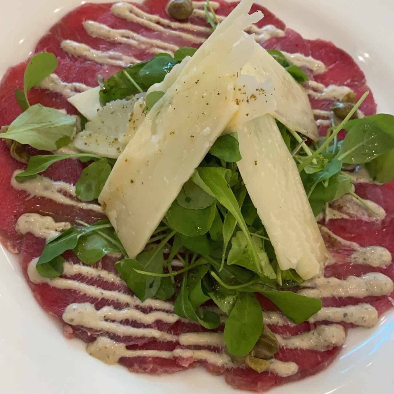 carpaccio de res