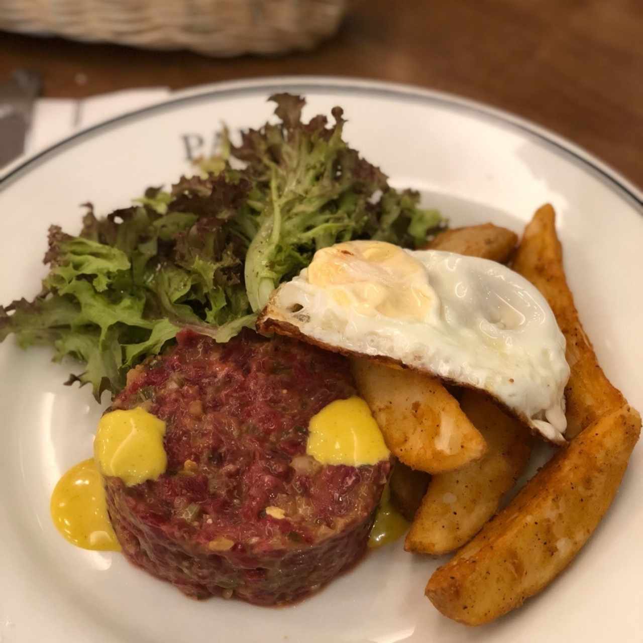 tartar de carne