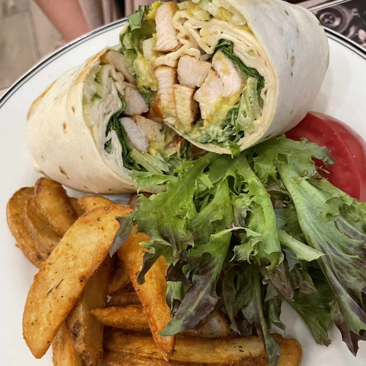 Wrap de pollo