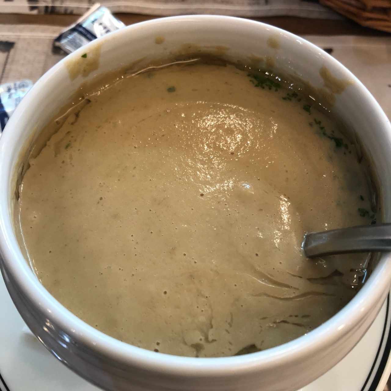 sopa de hongos