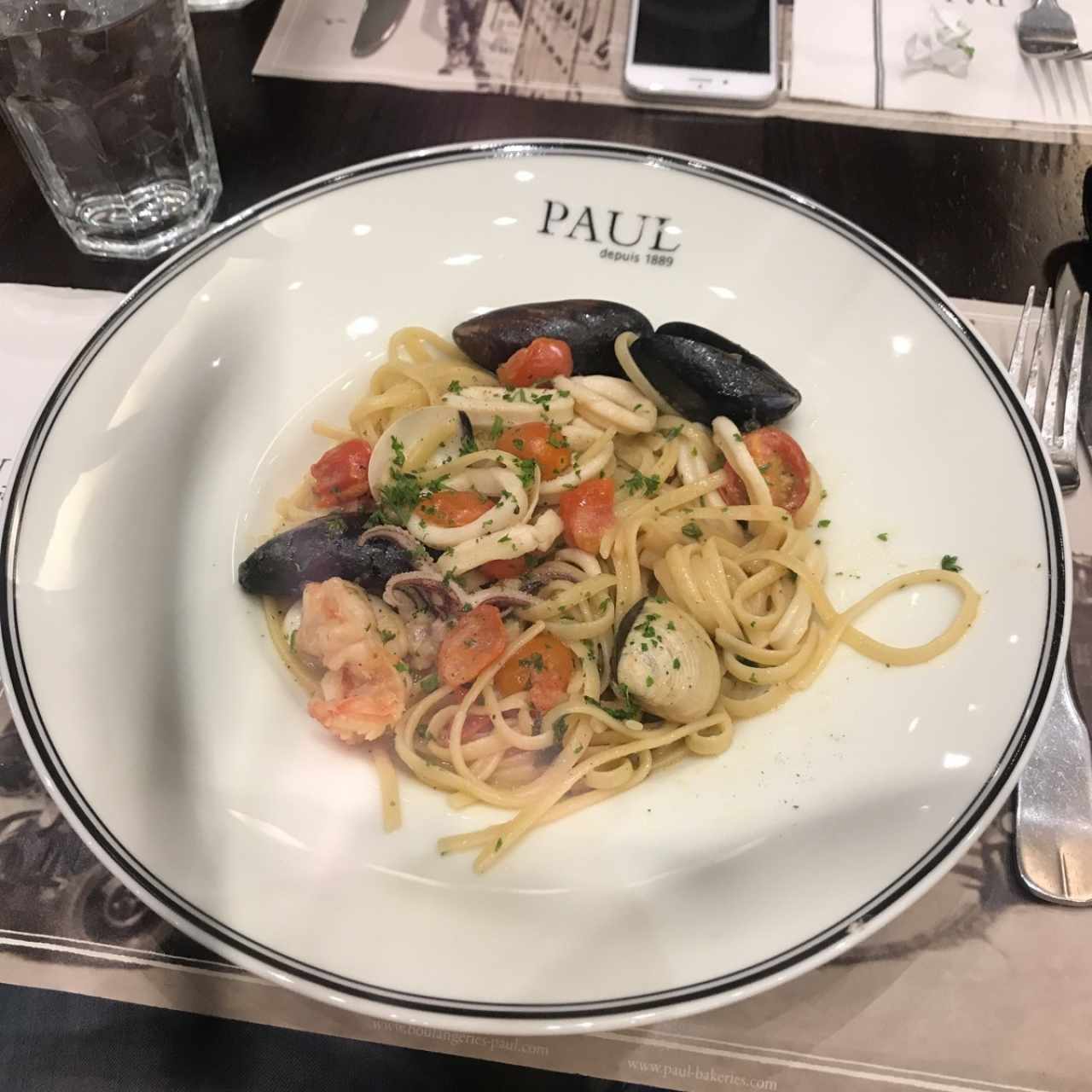 fetuccini fruti di mare