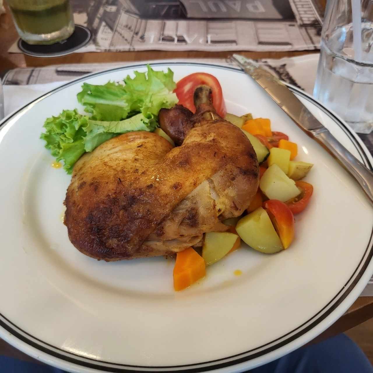 Cuisses de Poulet Rotie