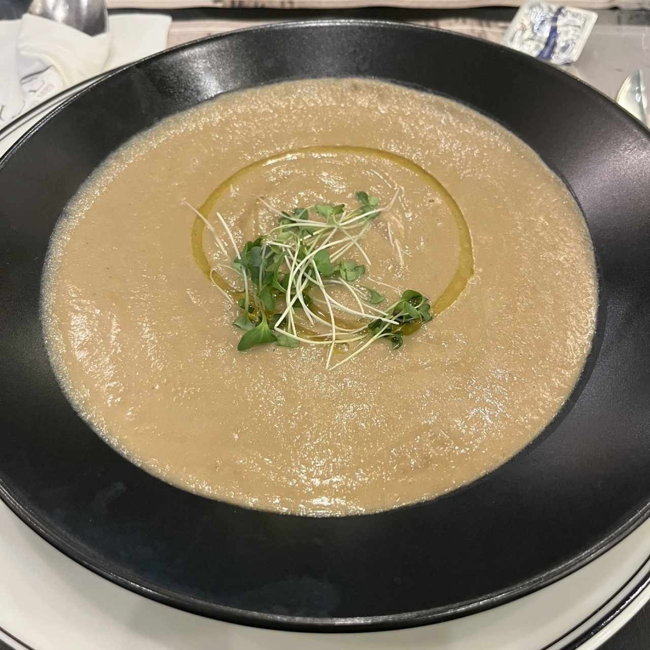 Crema de Champiñones 