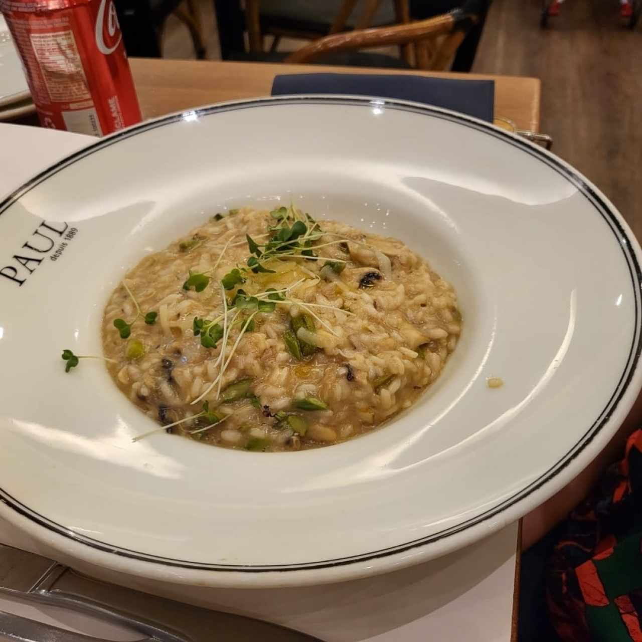 Risotto de hongos