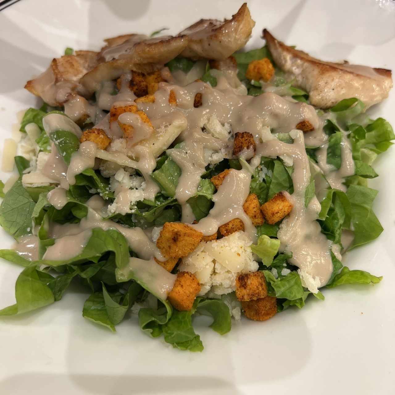 Ensalada cesar con pollo