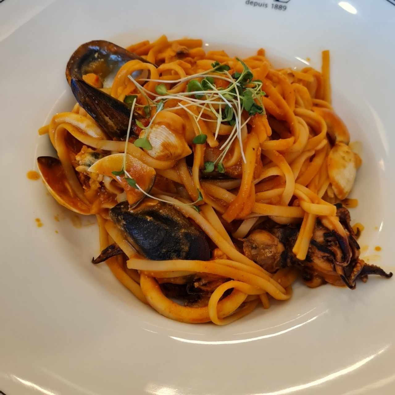 linguini fruto del mar