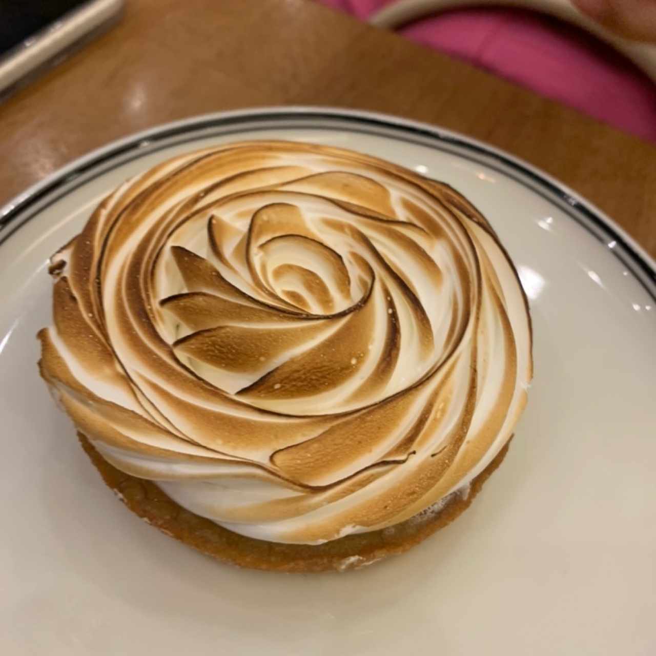 Pie de limón con merengue