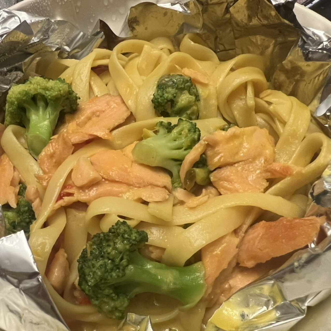 Fettuccine au Saumon Fumé