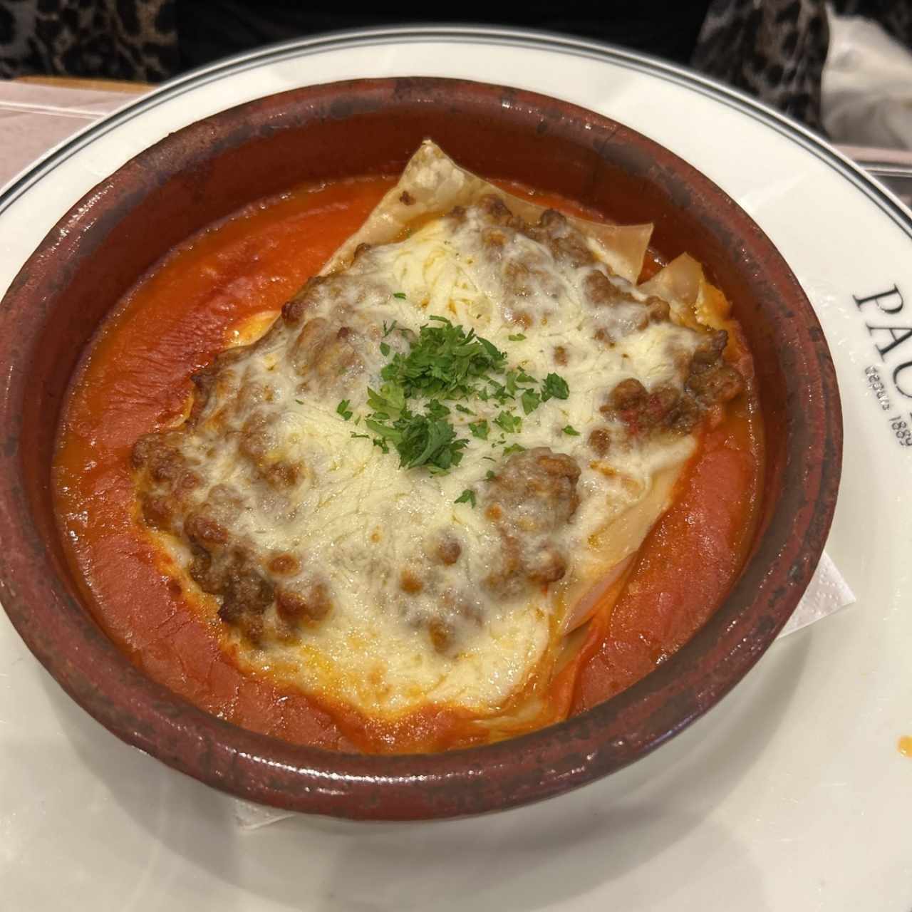 Lasaña Boloñesa