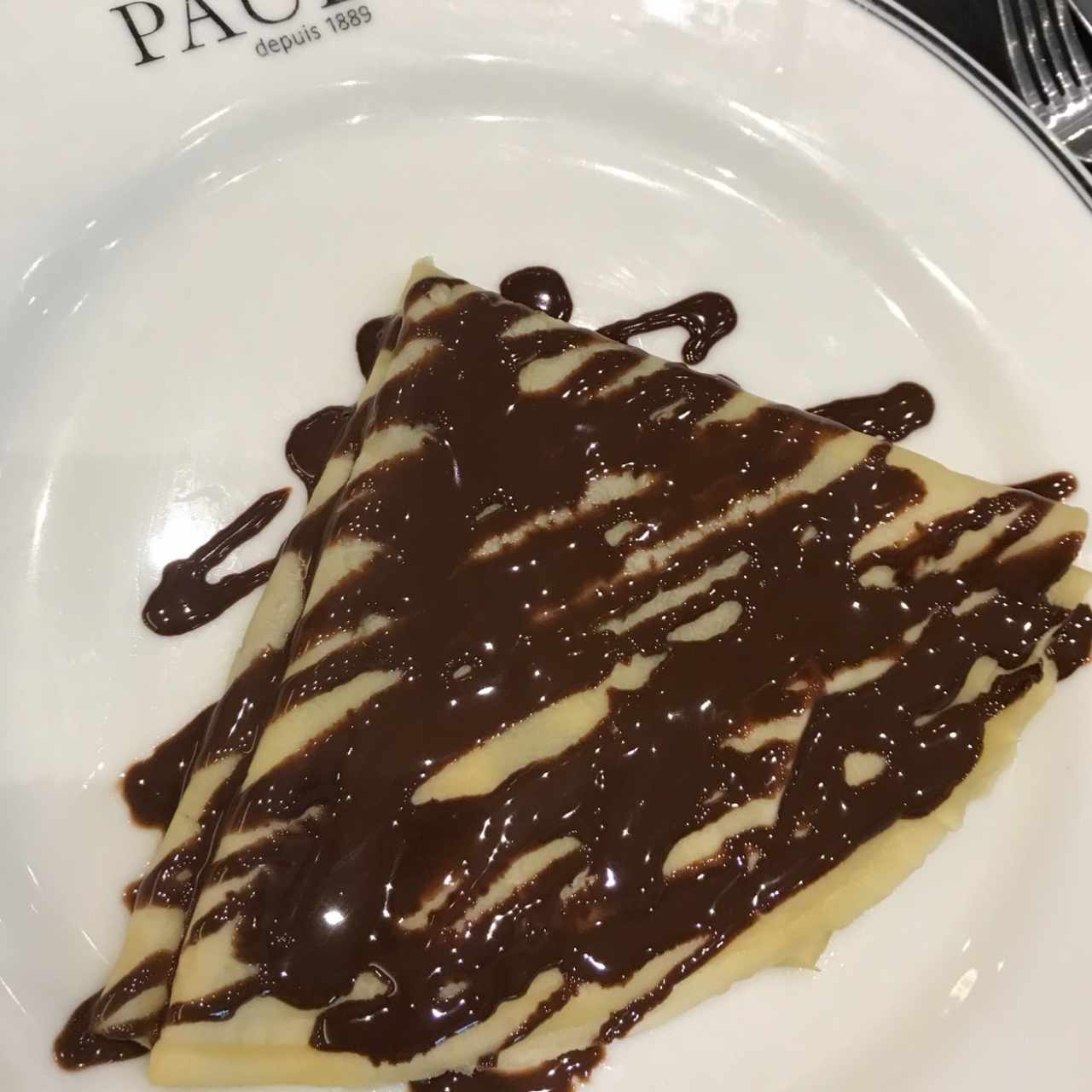 crépe de chocolate