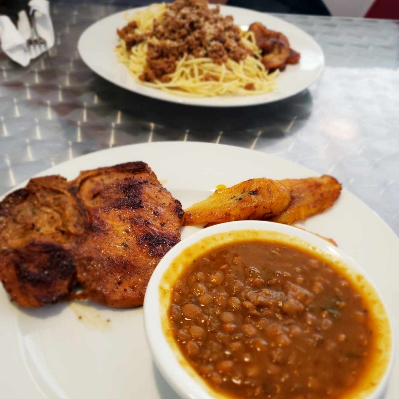 opciones de almuerzo