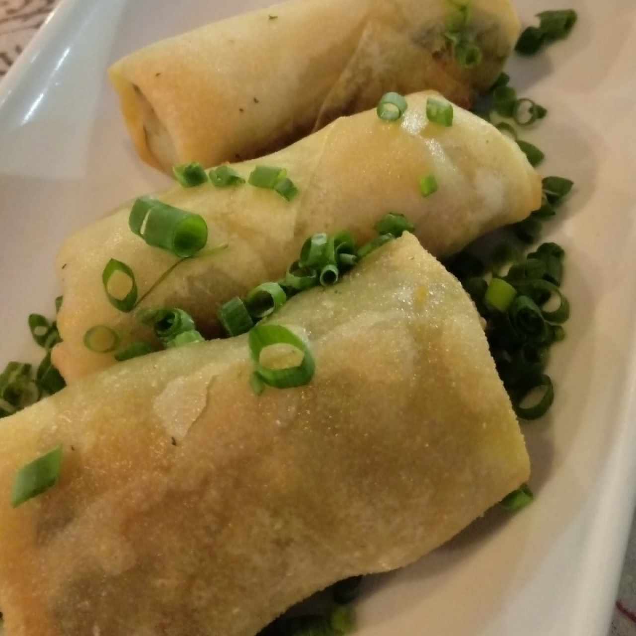 Spring roll de camarones