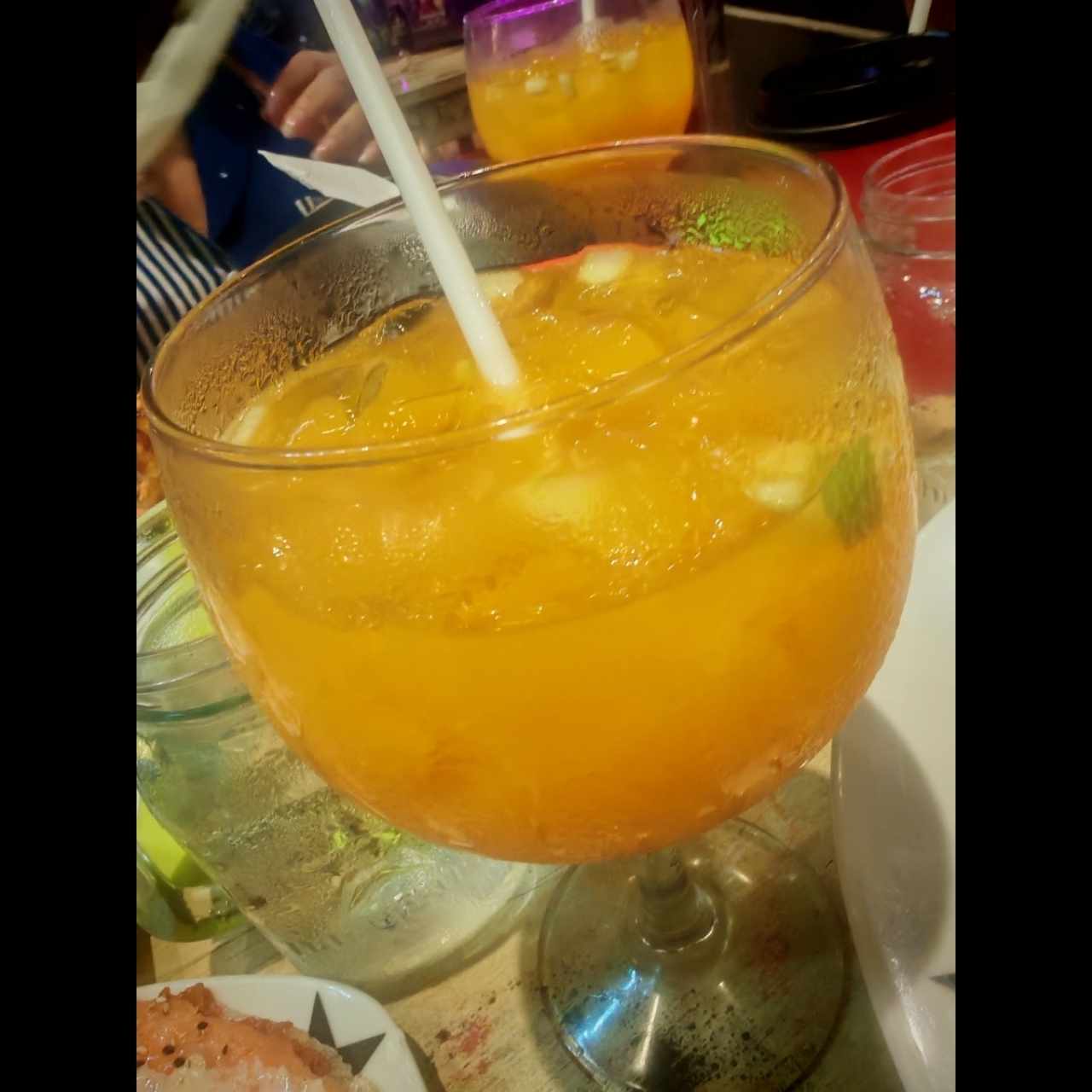 Sangría de mango