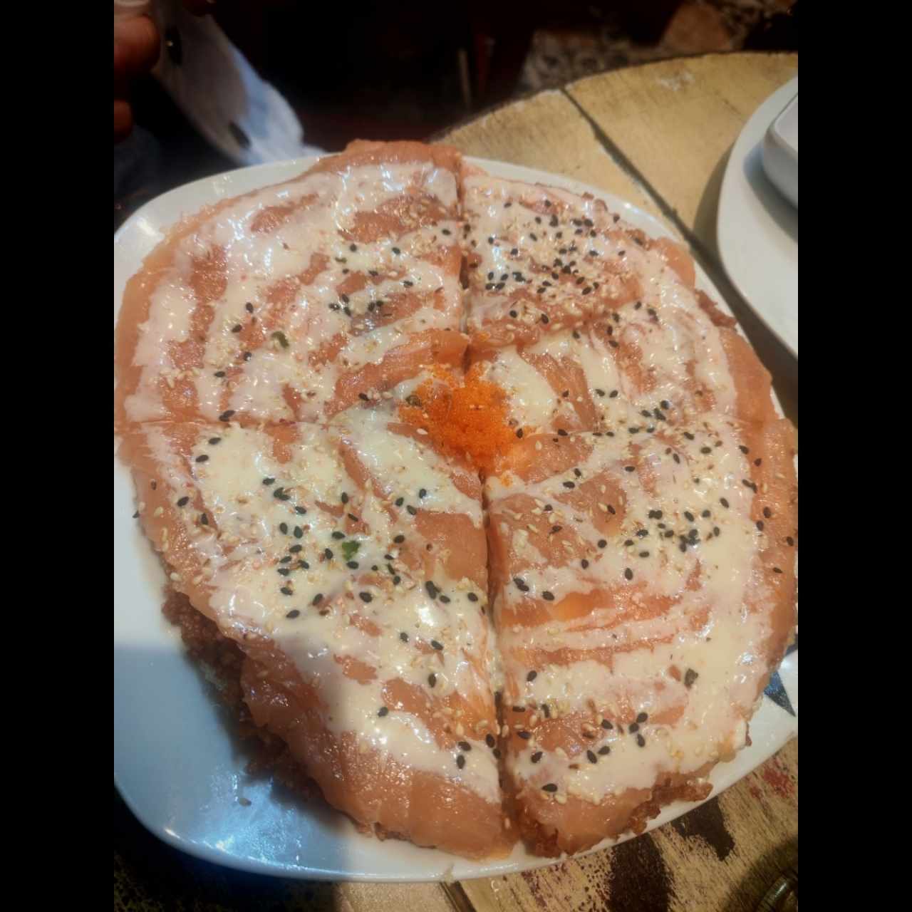 Pizza de Salmón Fresco