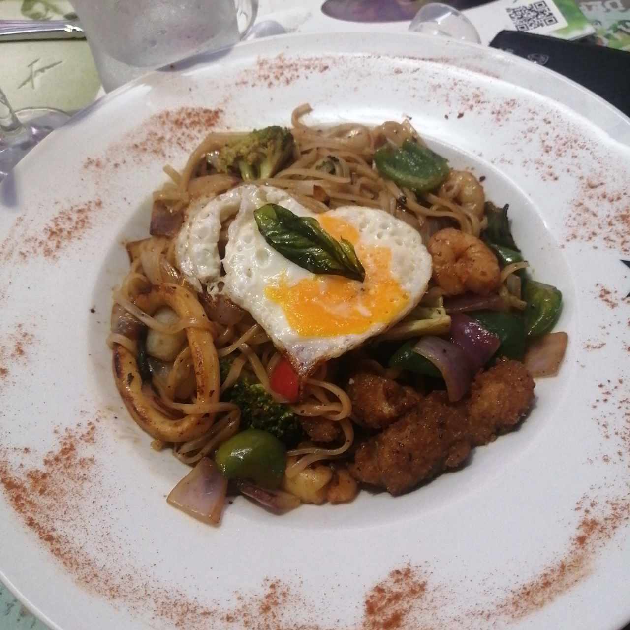 Pad Kee Mao de Mariscos