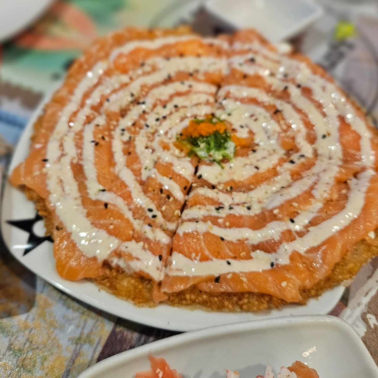 Pizza de Salmón Fresco