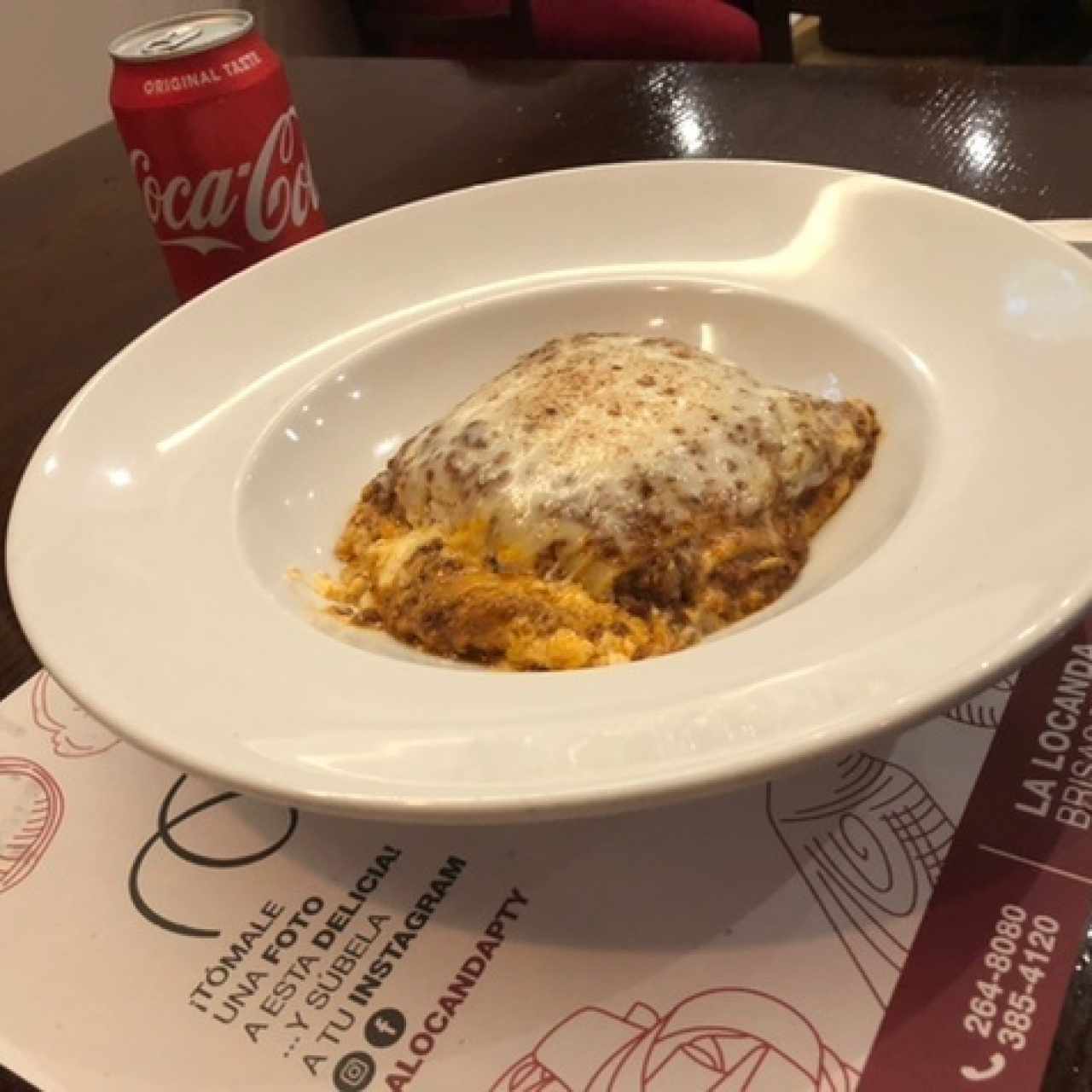 lasagna de carne