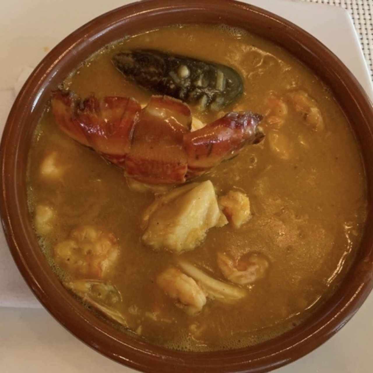 Cacerola de mariscos