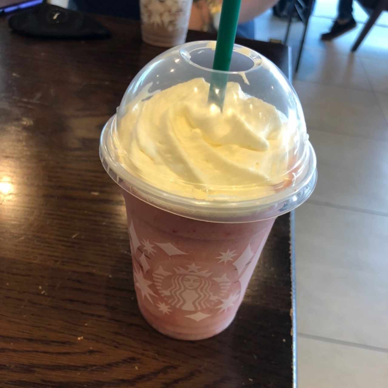 Frappuccino de Strawberry Cream