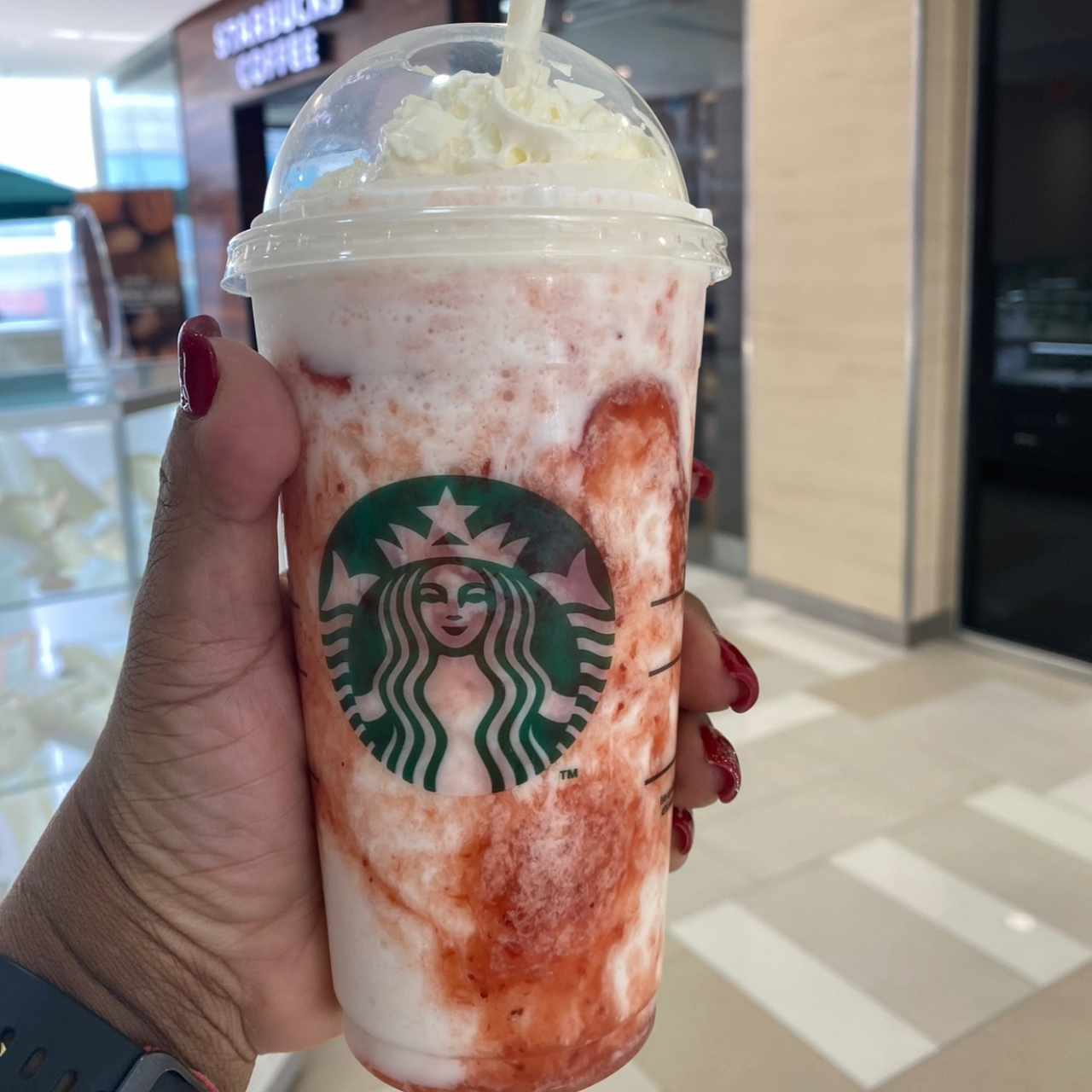 Santa Claus Frappuccino 