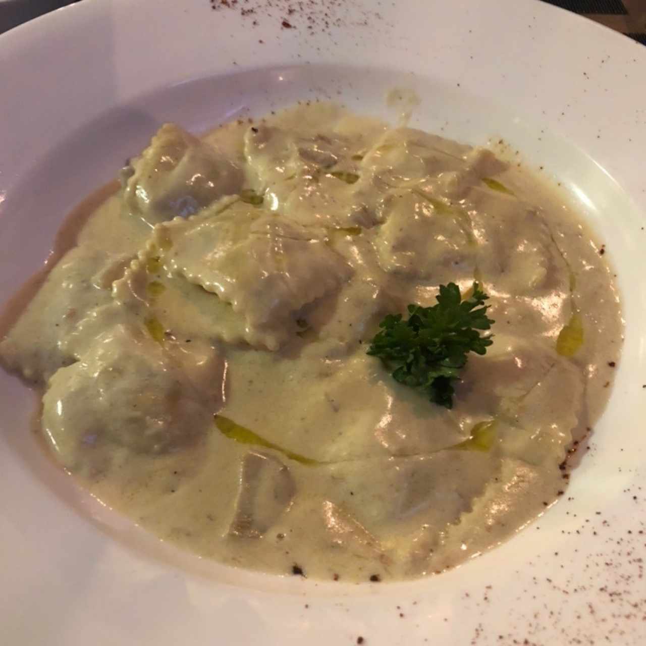 Ravioli porcini e tartufo