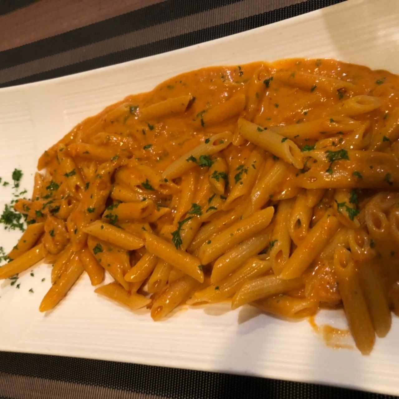 Pasta - Pennette vodka salmone