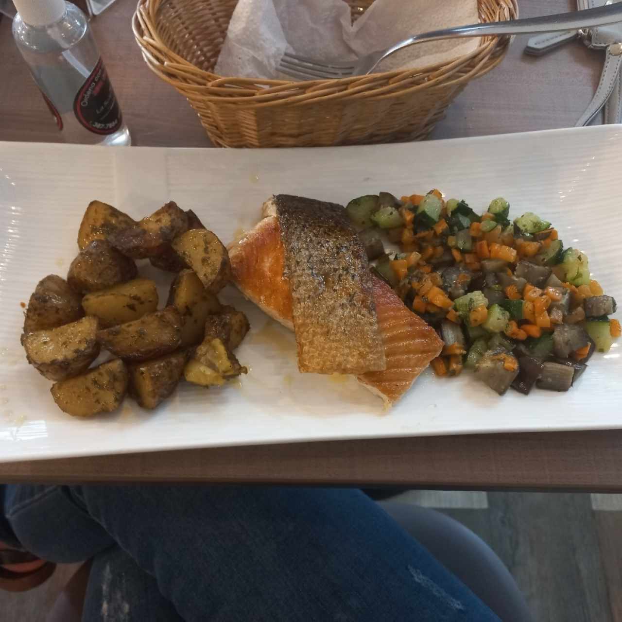 salmón a la.parrila