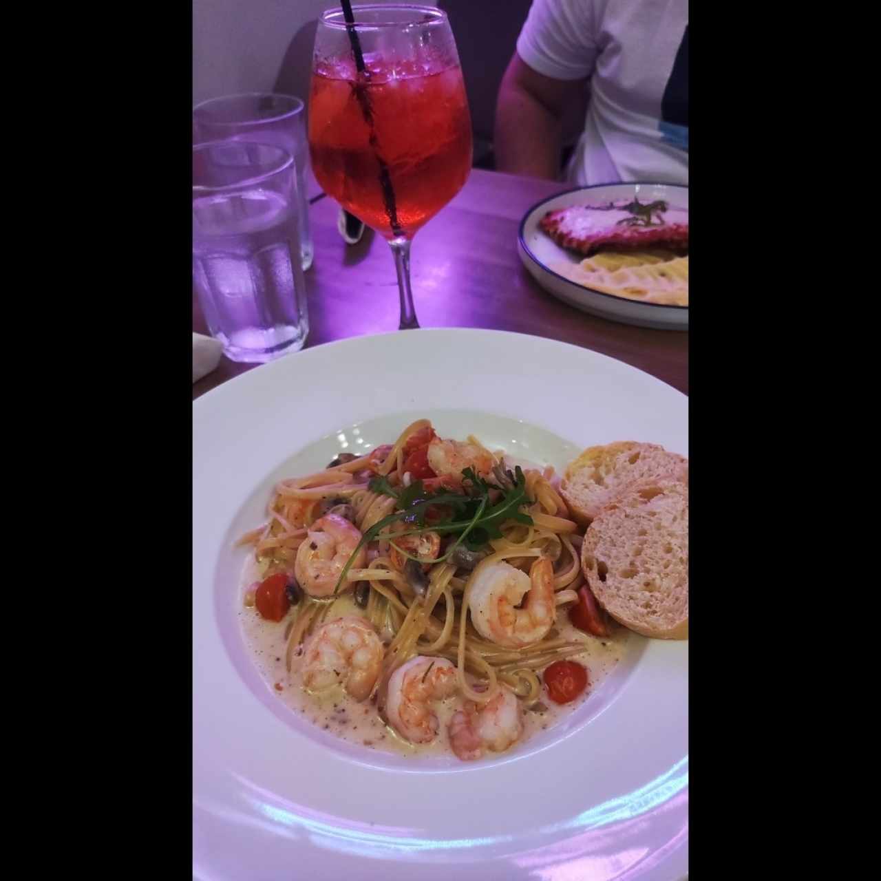 Fetuccini gamberi