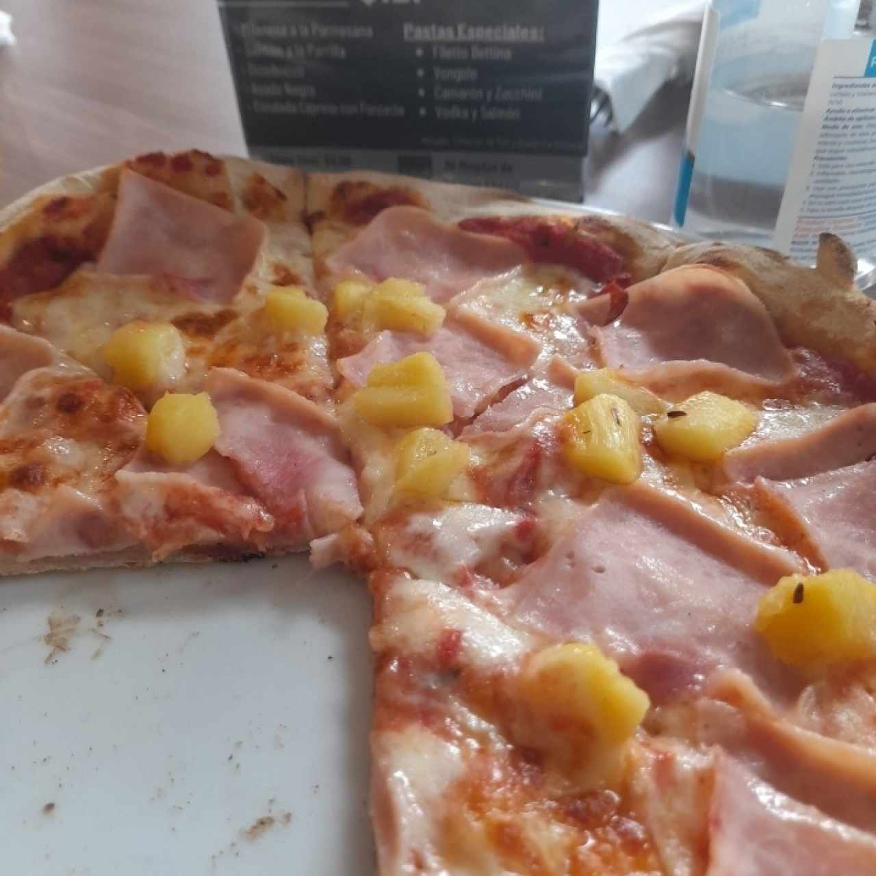 pizza hawaiana 