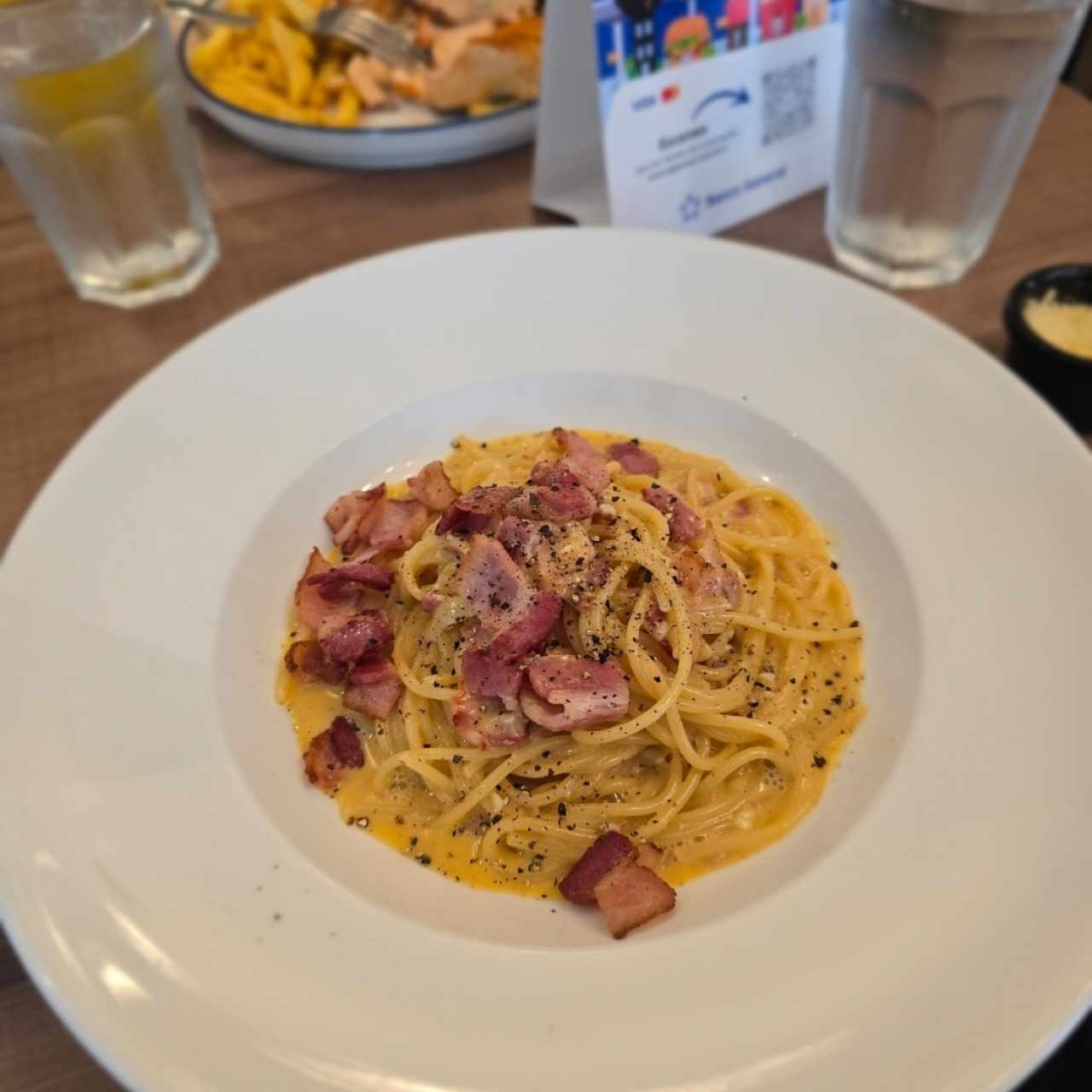 espagueti carbonara