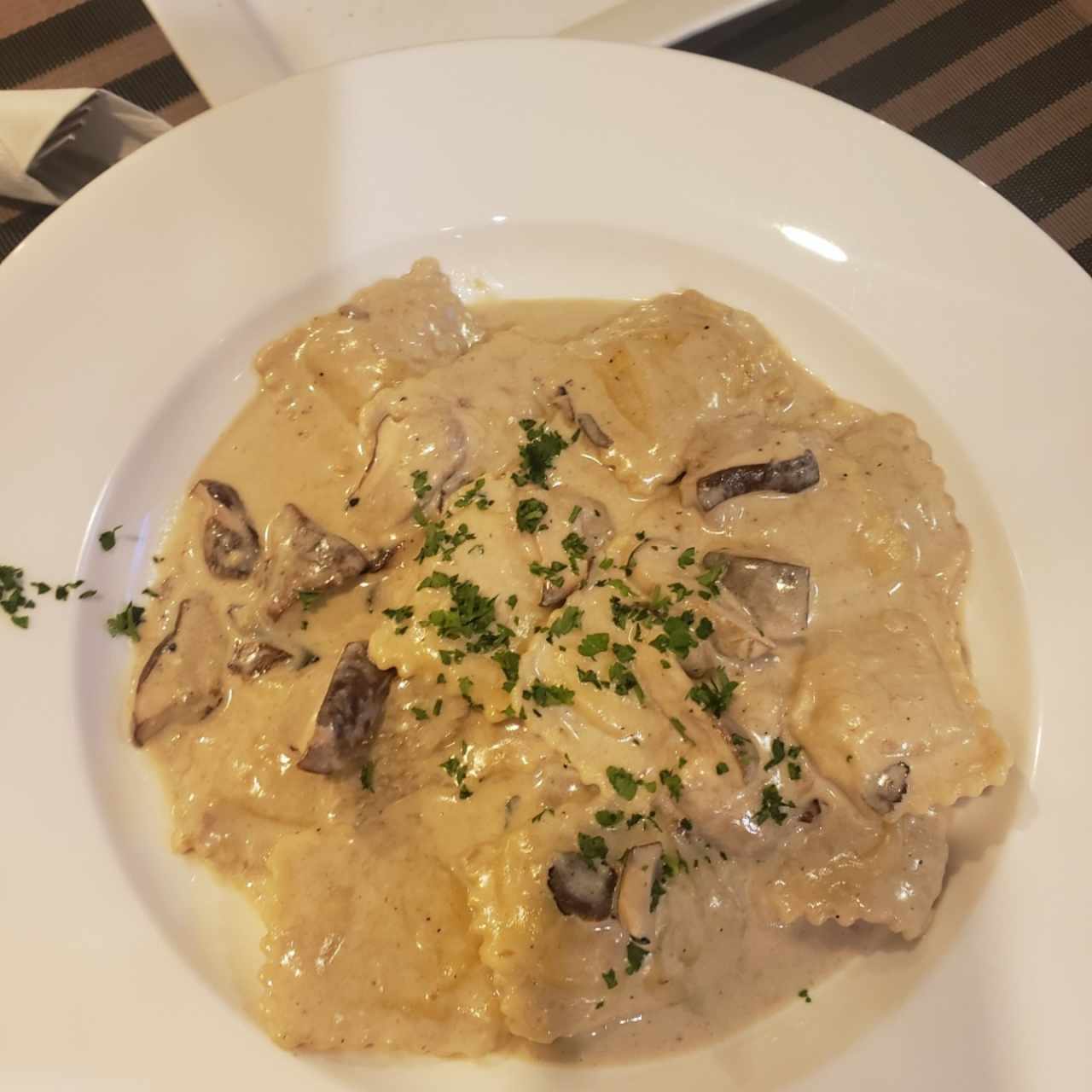 Ravioli porcini e tartufo