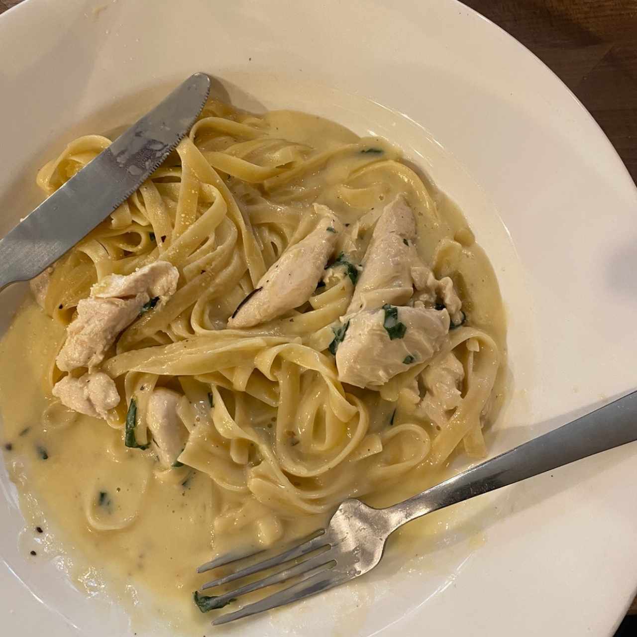 fettuccine alfredo 