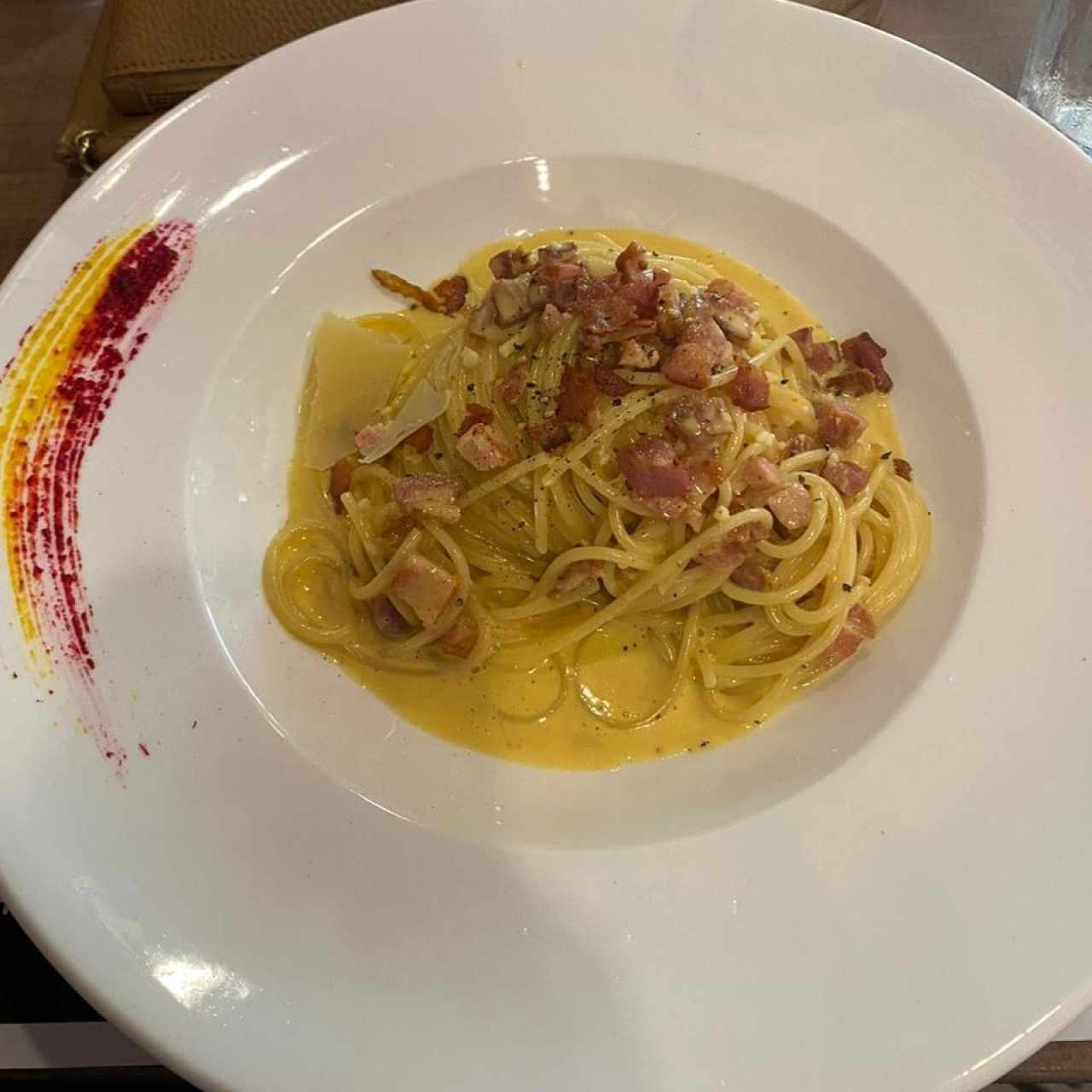 Pasta carbonara 