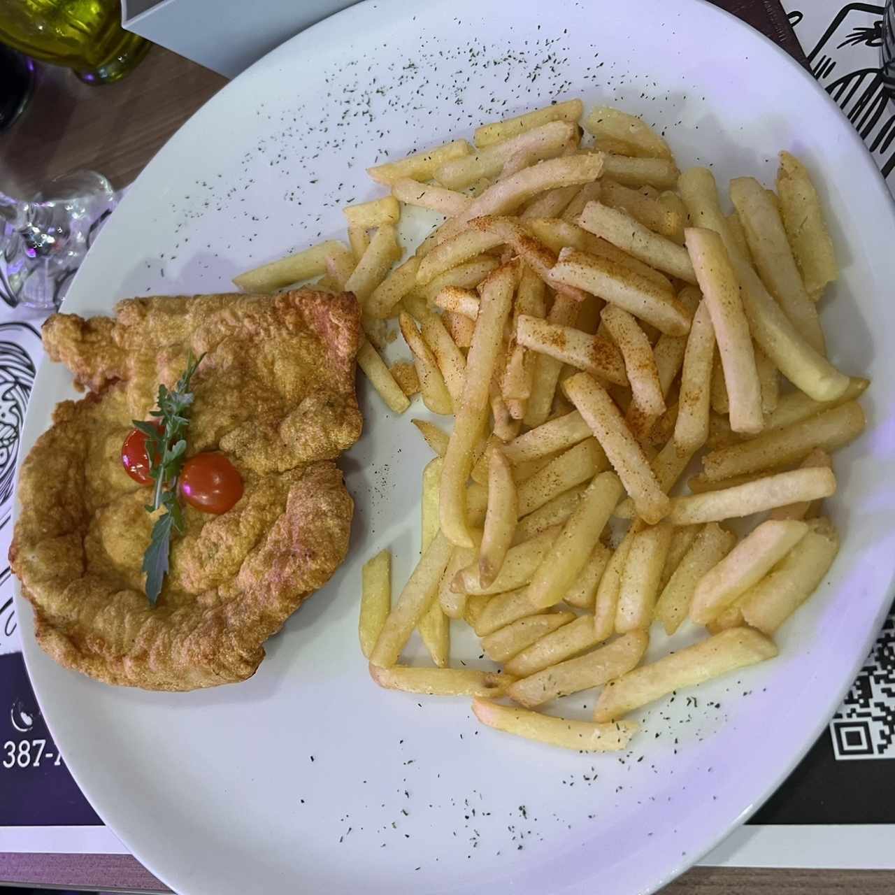 Milanesa de pollo 