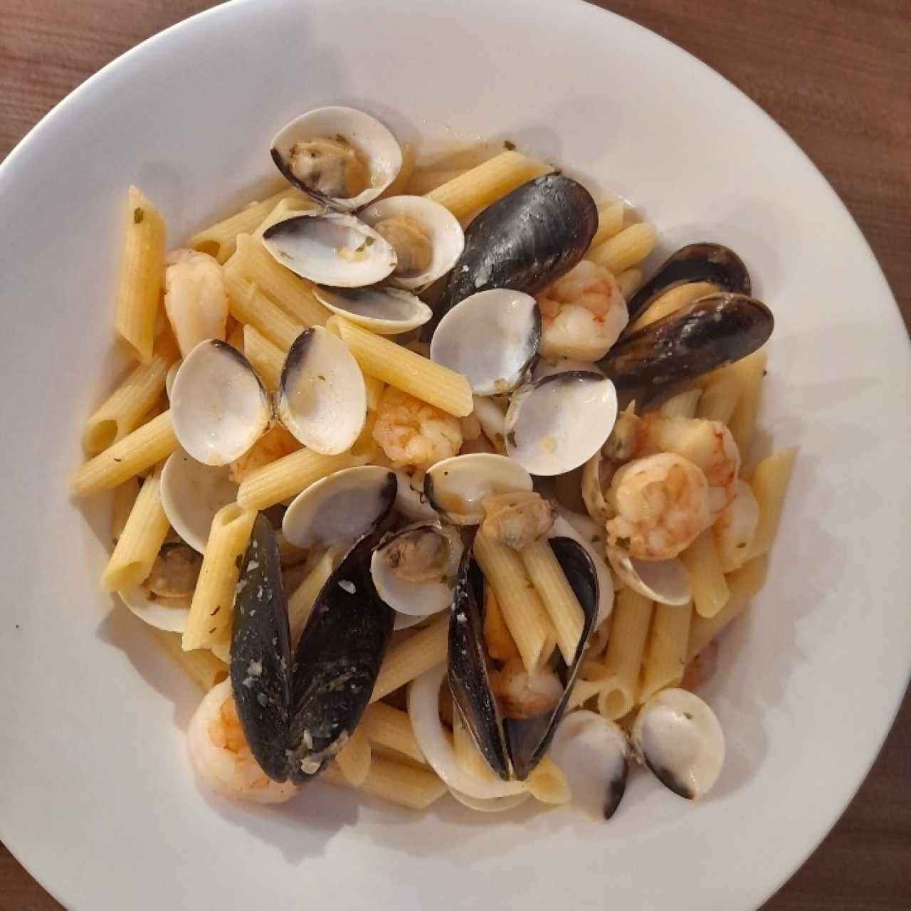 Pasta Mariscos mixtos 