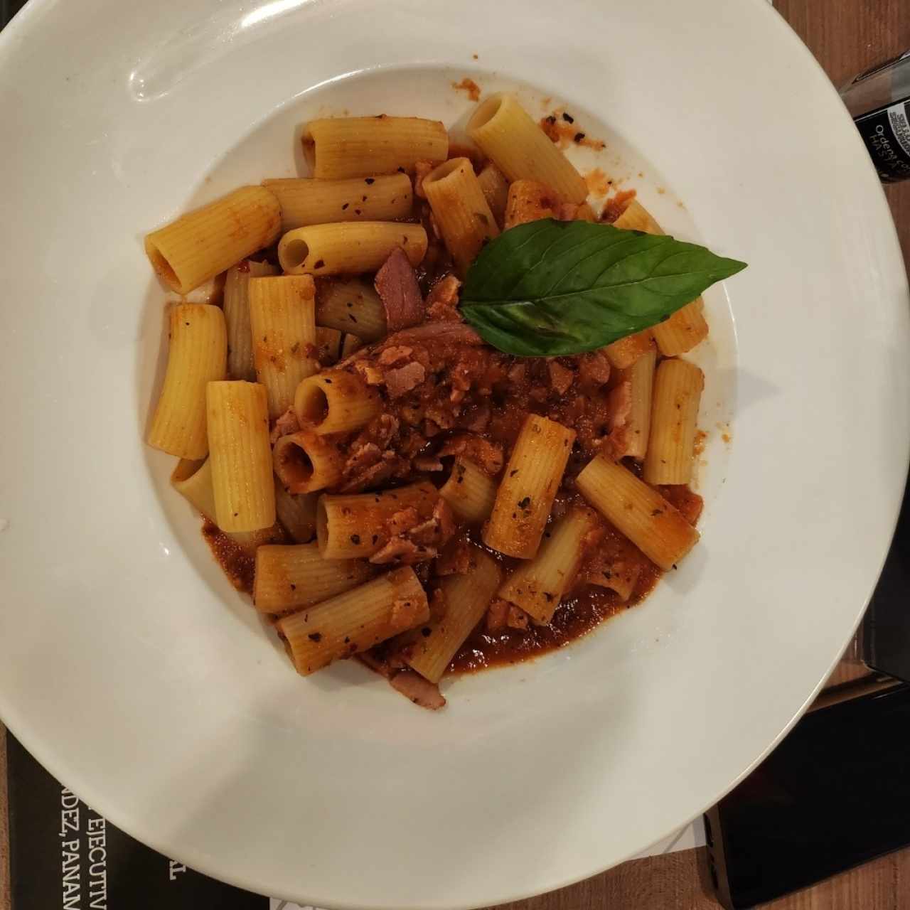 rigatoni all'amatriciana