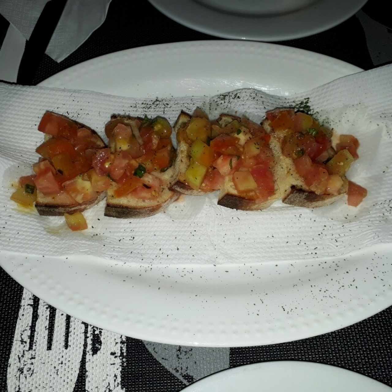 Entradas - Bruschetta al pomodoro