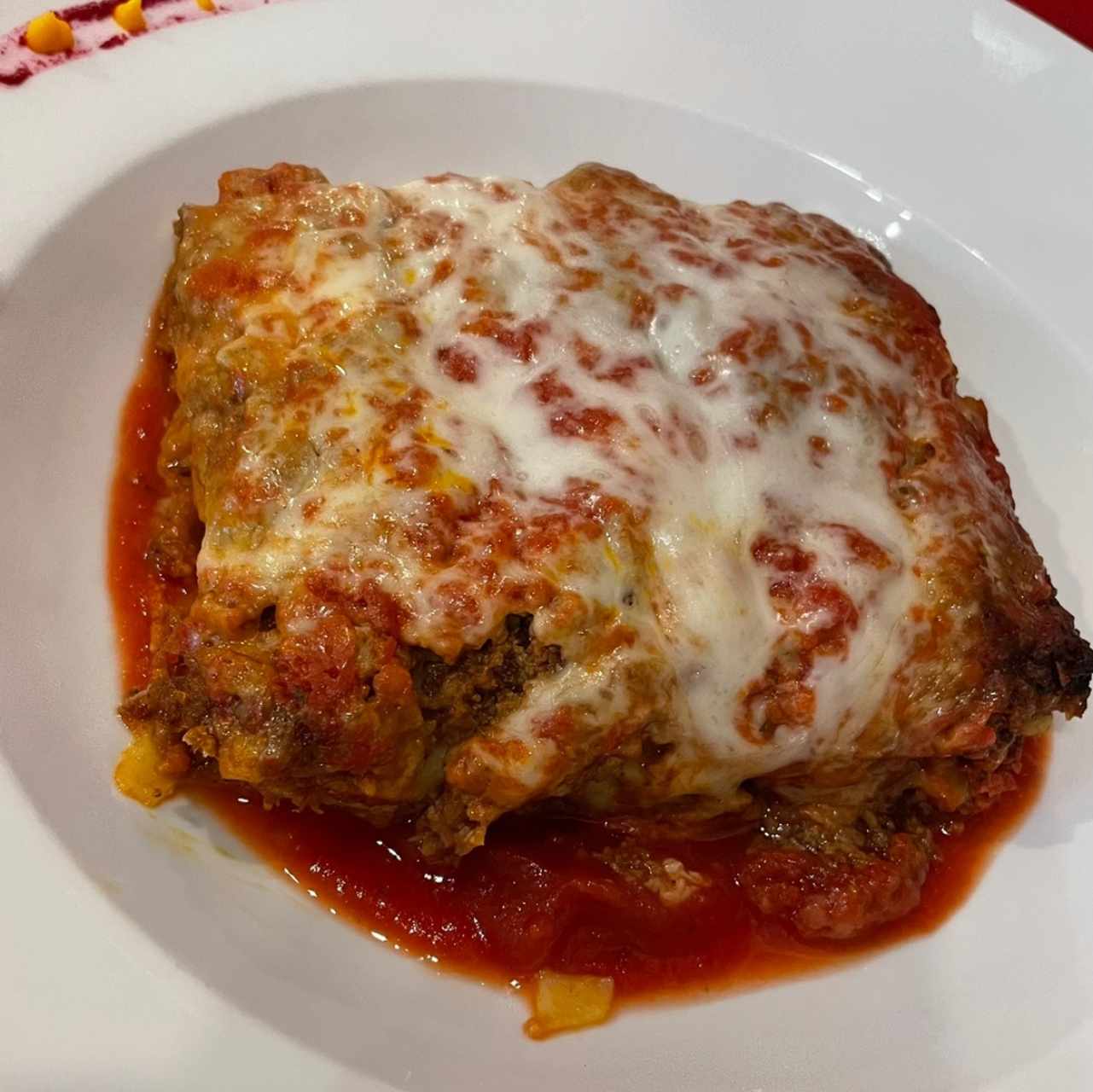 Lasagna a la bolognesa