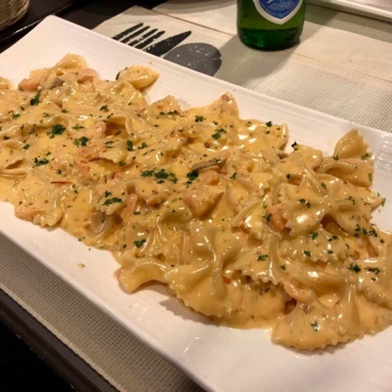 Farfalle al salmone