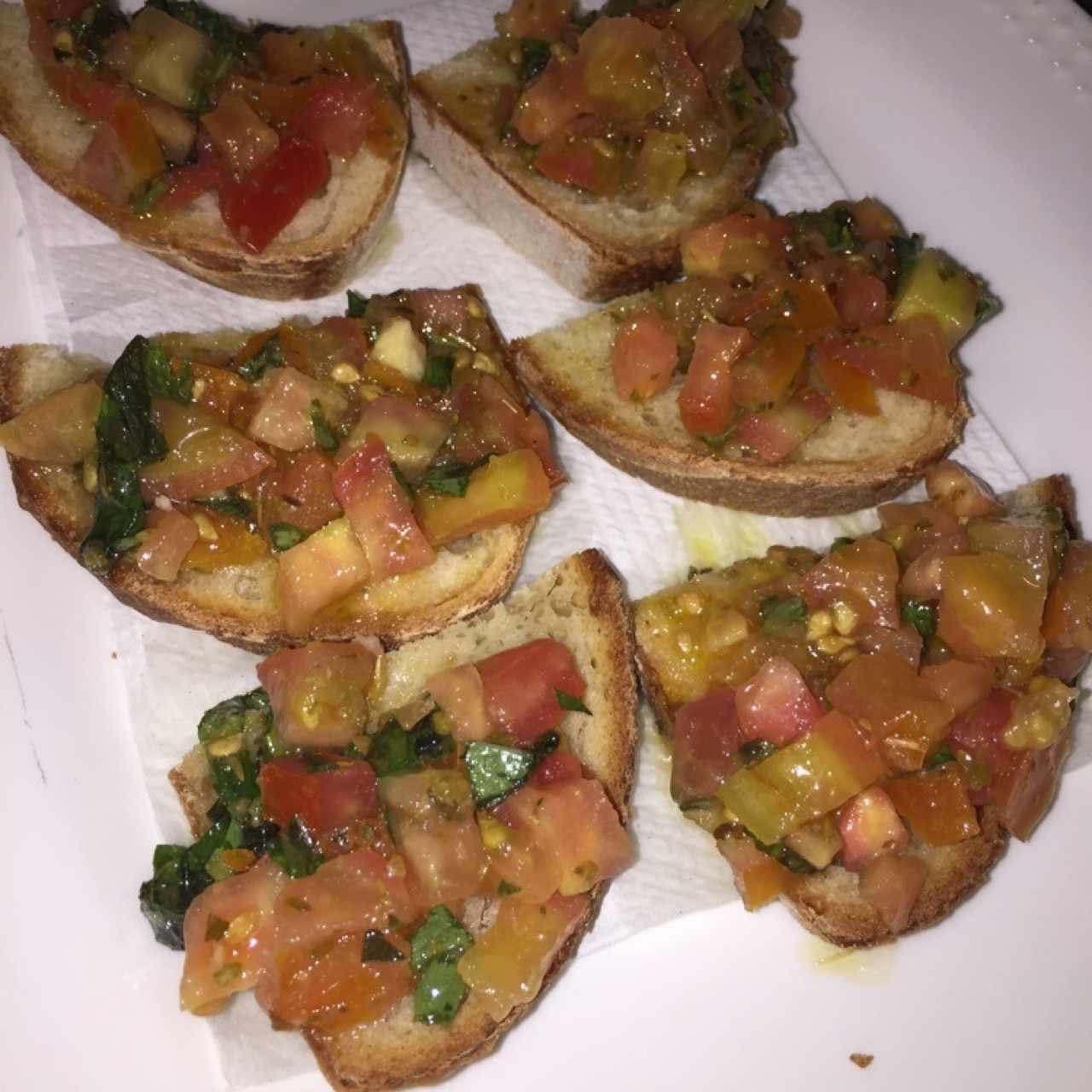 Entradas - Bruschetta al pomodoro