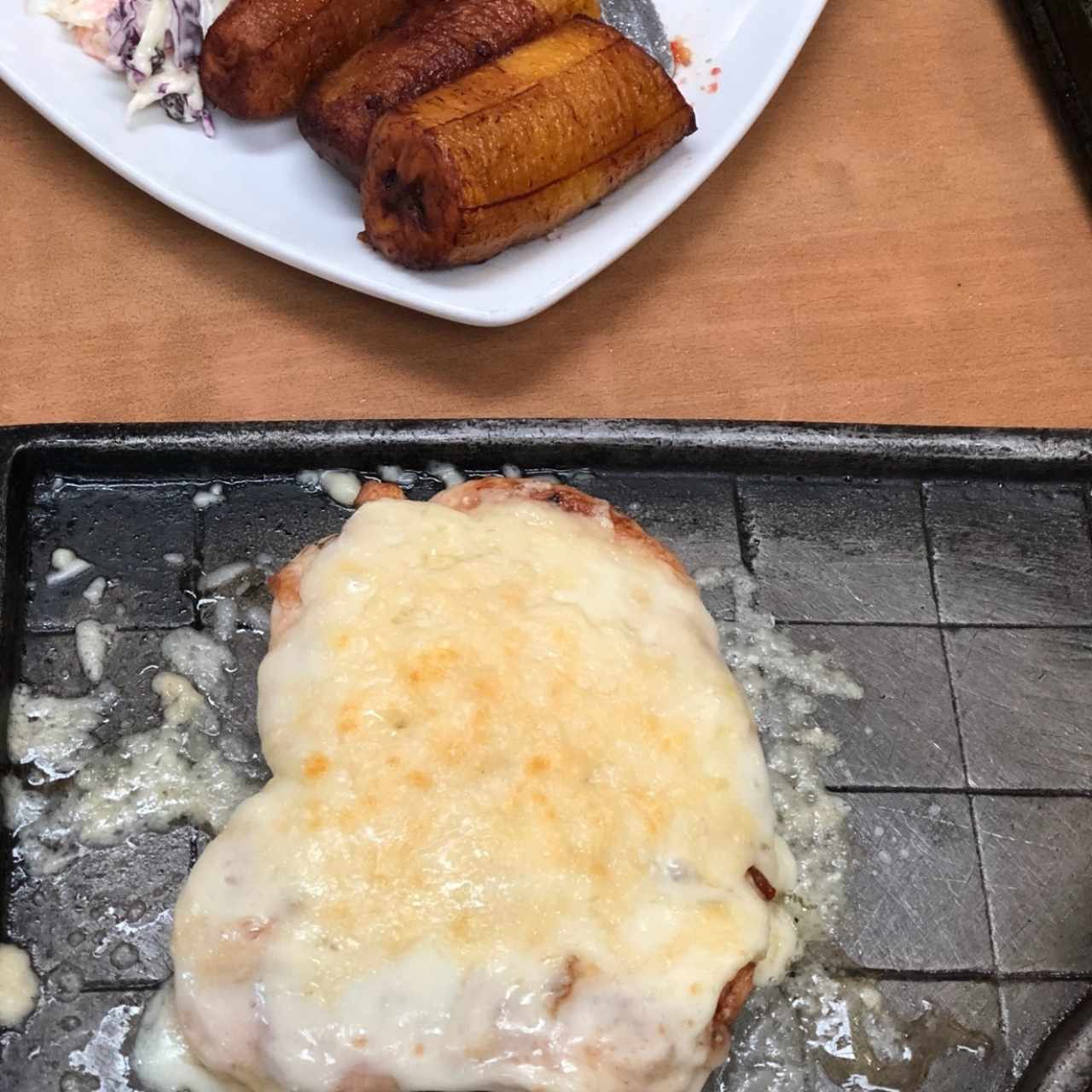 pollo gratinado