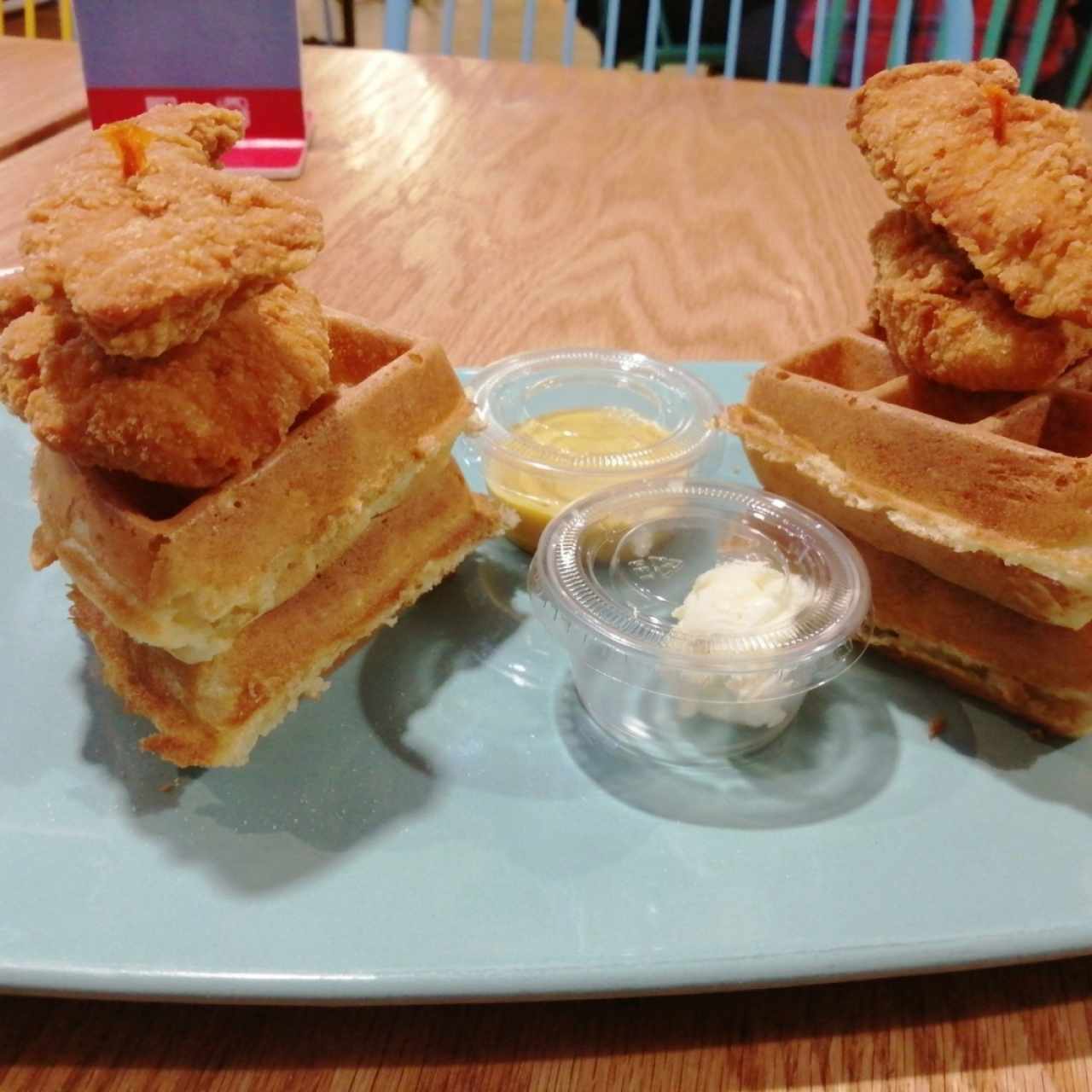 chicken & waffles