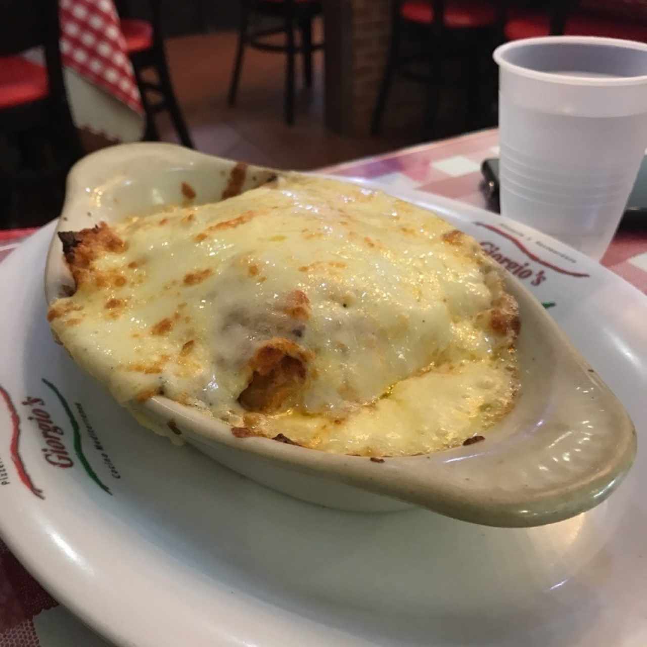 Lazaña de Pollo Gratinada