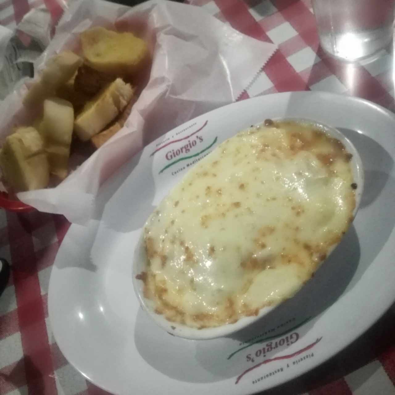 lasagna Gratinada deliciosa 