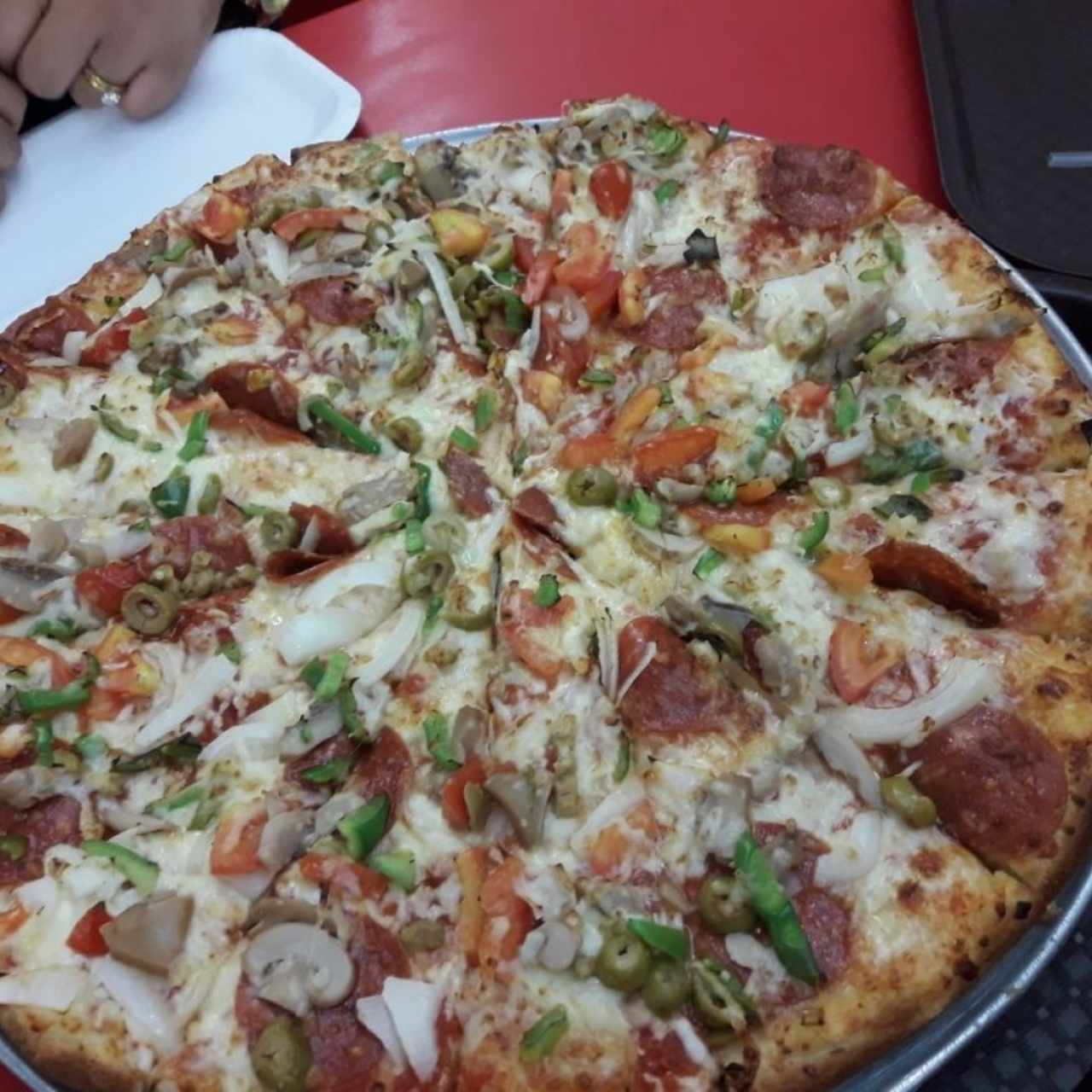 pizza de combinacion