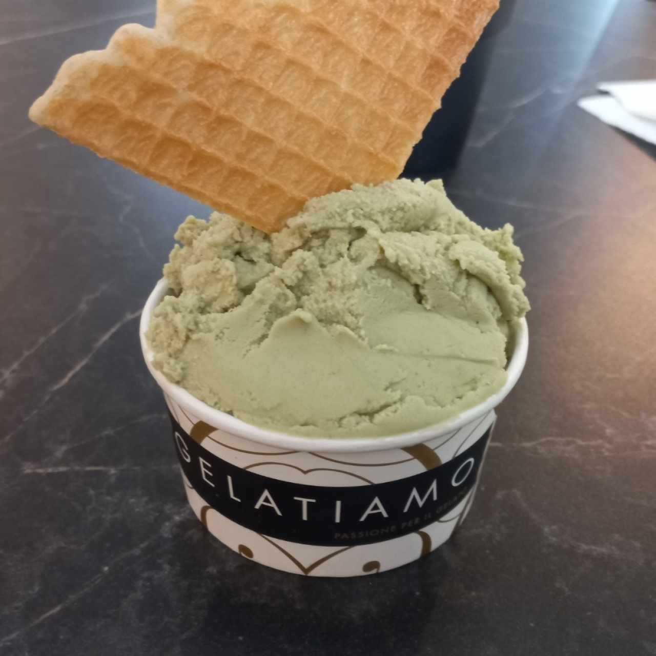 Helado de Pistacho