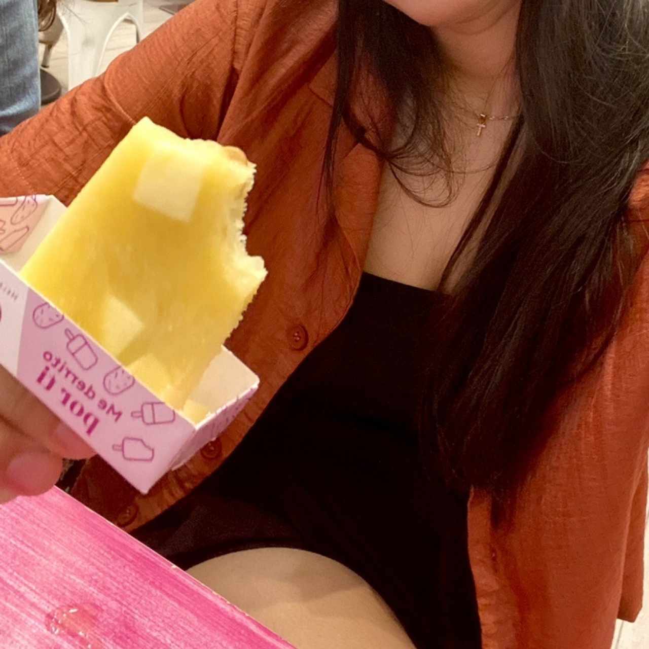 Paleta de mango verde 